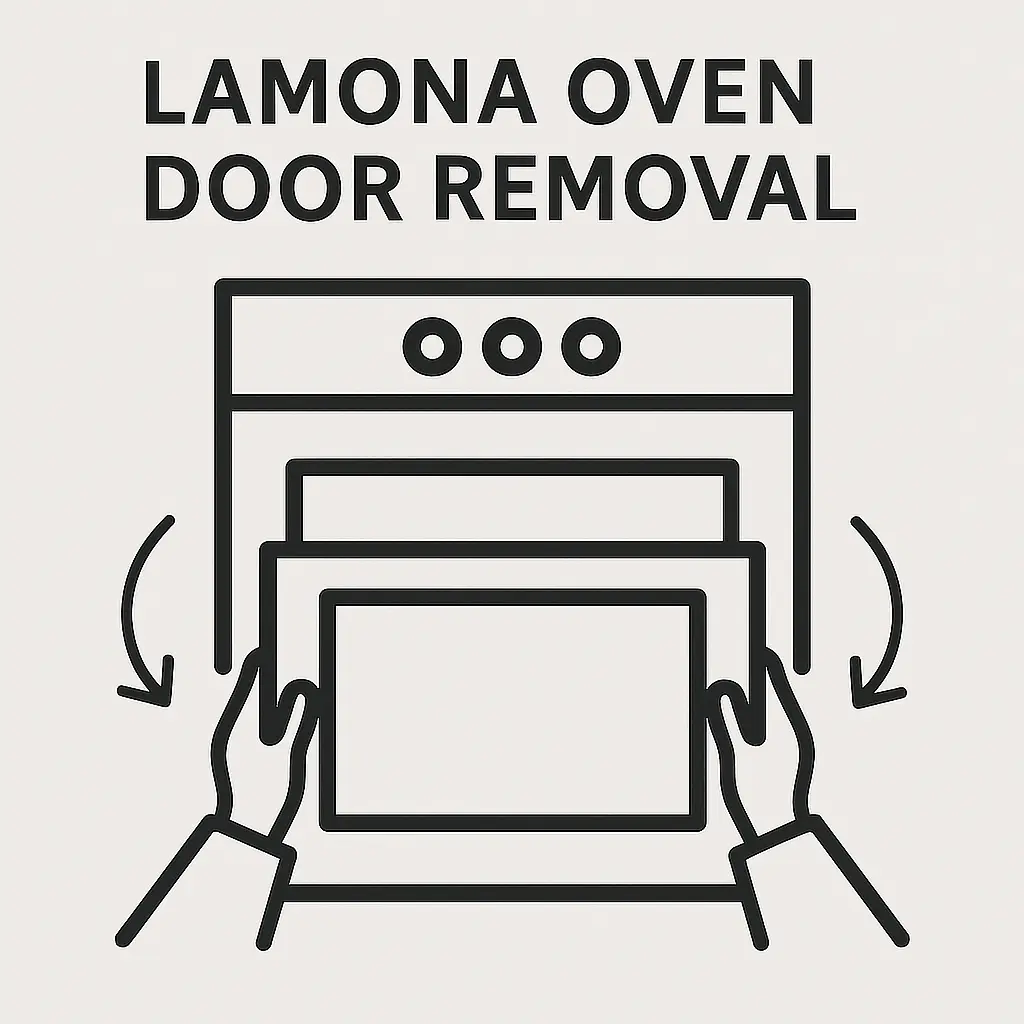 How to Remove Glass Door from Lamona Oven