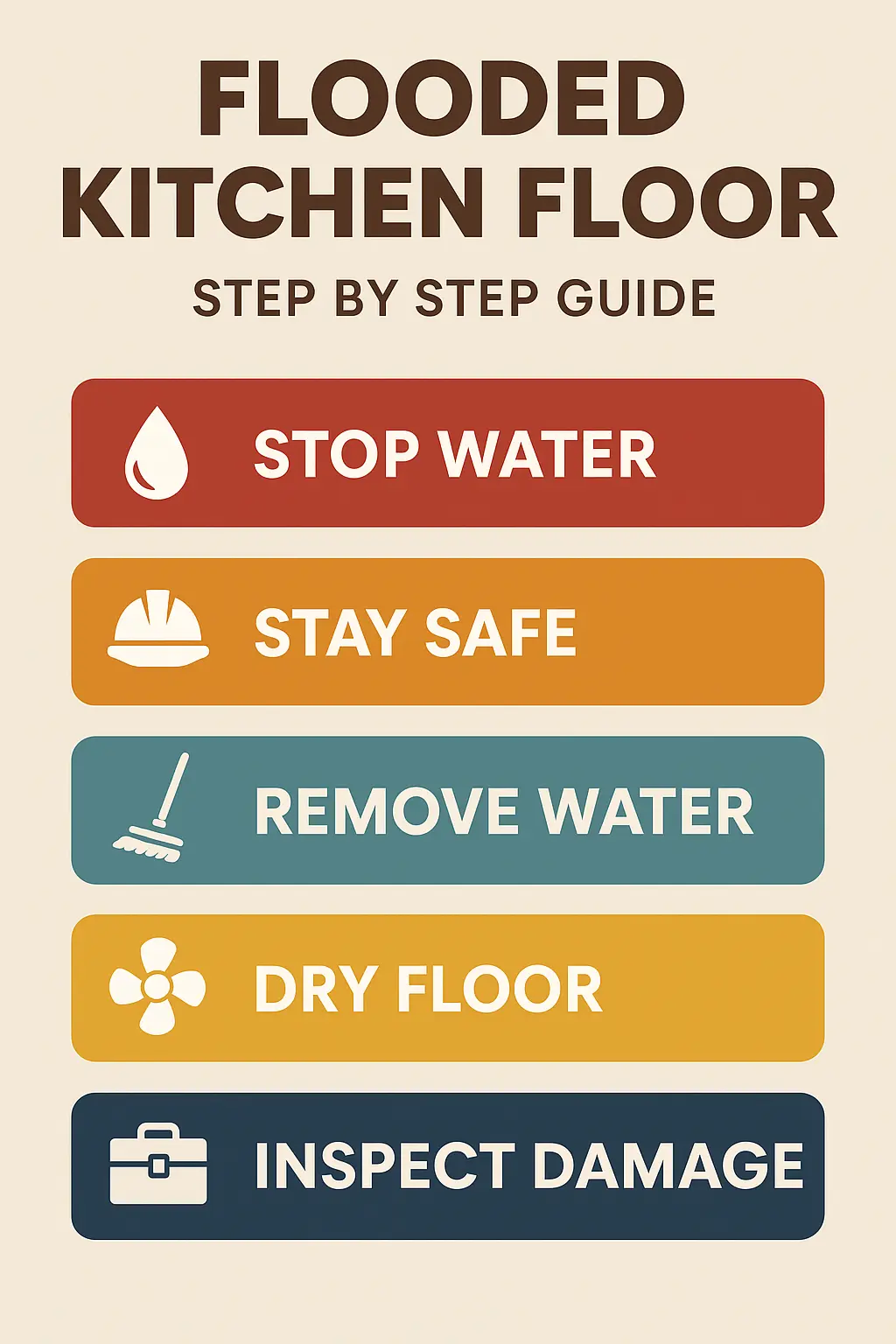 What to Do if Your Kitchen is Flooded