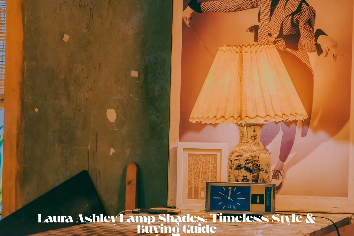 Laura Ashley Lamp Shades Timeless Style & Buying Guide