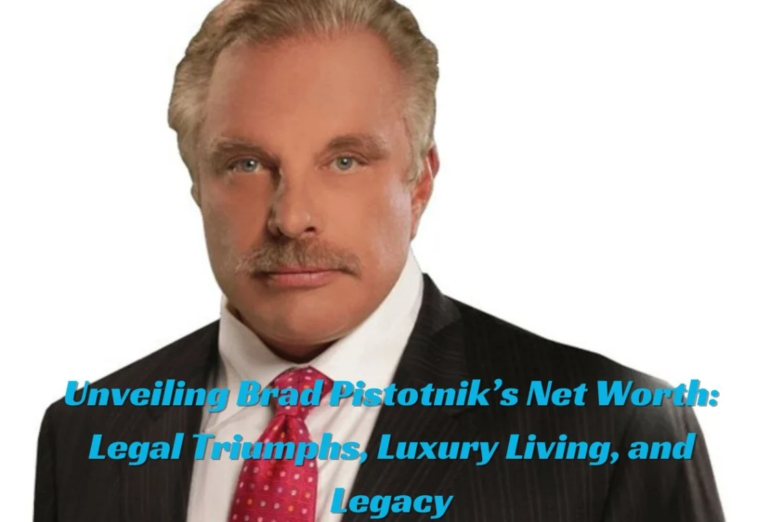 Unveiling Brad Pistotnik’s Net Worth Legal Triumphs, Luxury Living, and Legacy
