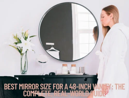 Best Mirror Size for a 48-Inch Vanity The Complete, Real-World Guide