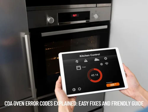 CDA Oven Error Codes Explained Easy Fixes and Friendly Guide