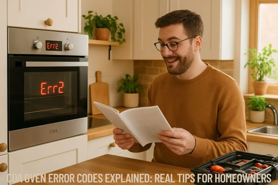 CDA Oven Error Codes Explained Real Tips for Homeowners
