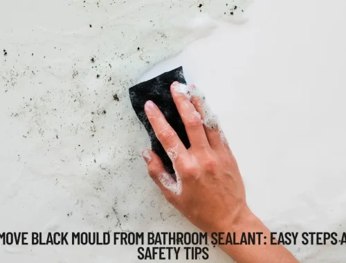 Remove Black Mould from Bathroom Sealant Easy Steps and Safety Tips