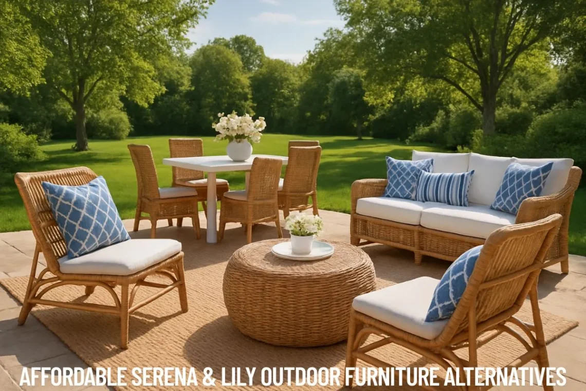 Affordable Serena & Lily Outdoor Furniture Alternatives