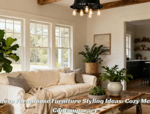 Modern Farmhouse Furniture Styling Ideas Cozy Meets Contemporary