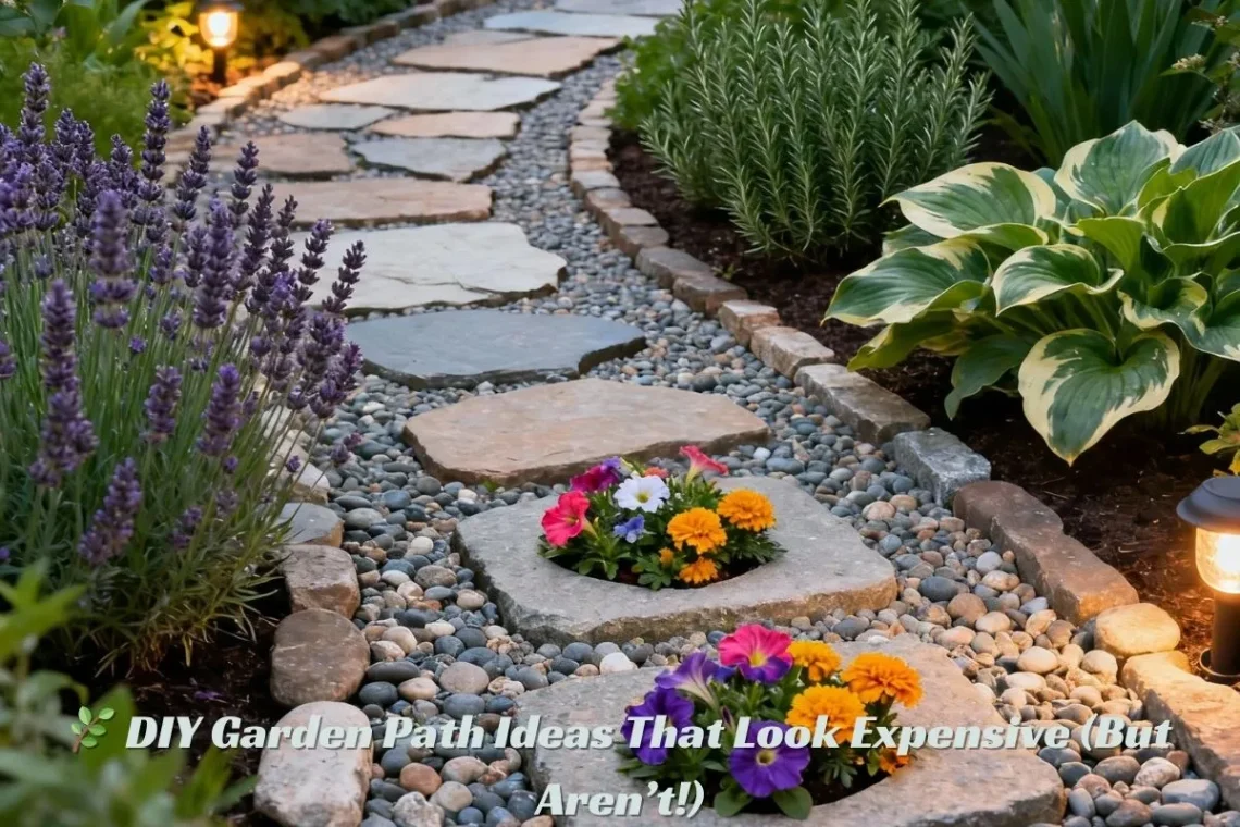 🌿 DIY Garden Path Ideas That Look Expensive (But Aren’t!)