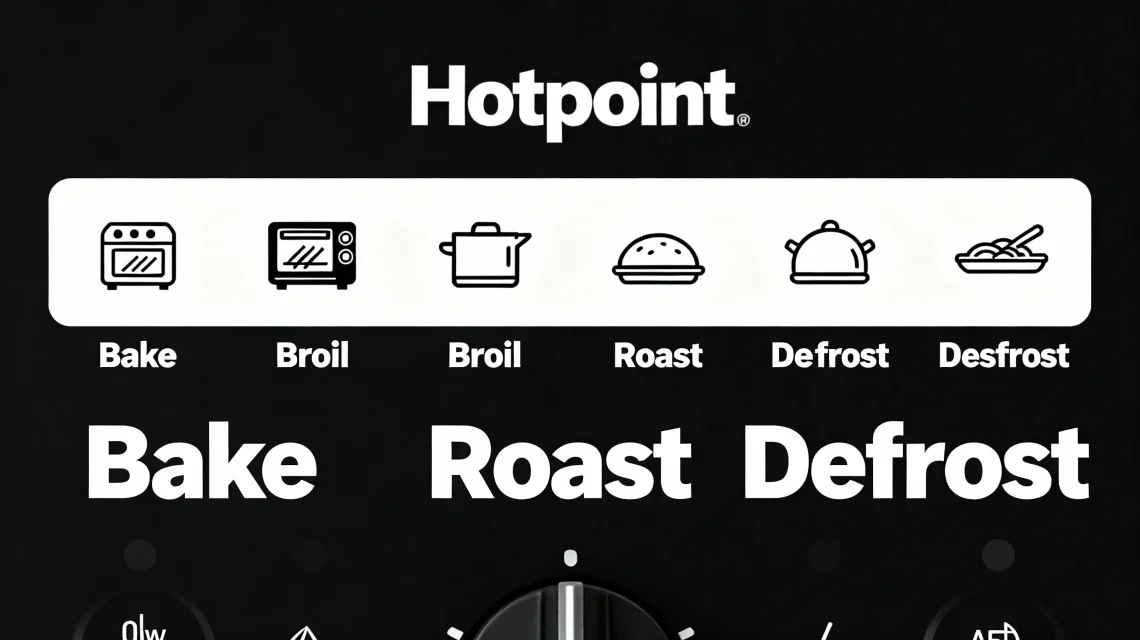 Hotpoint Cooker Oven Symbols Explained