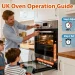 How to operate an oven in the UK