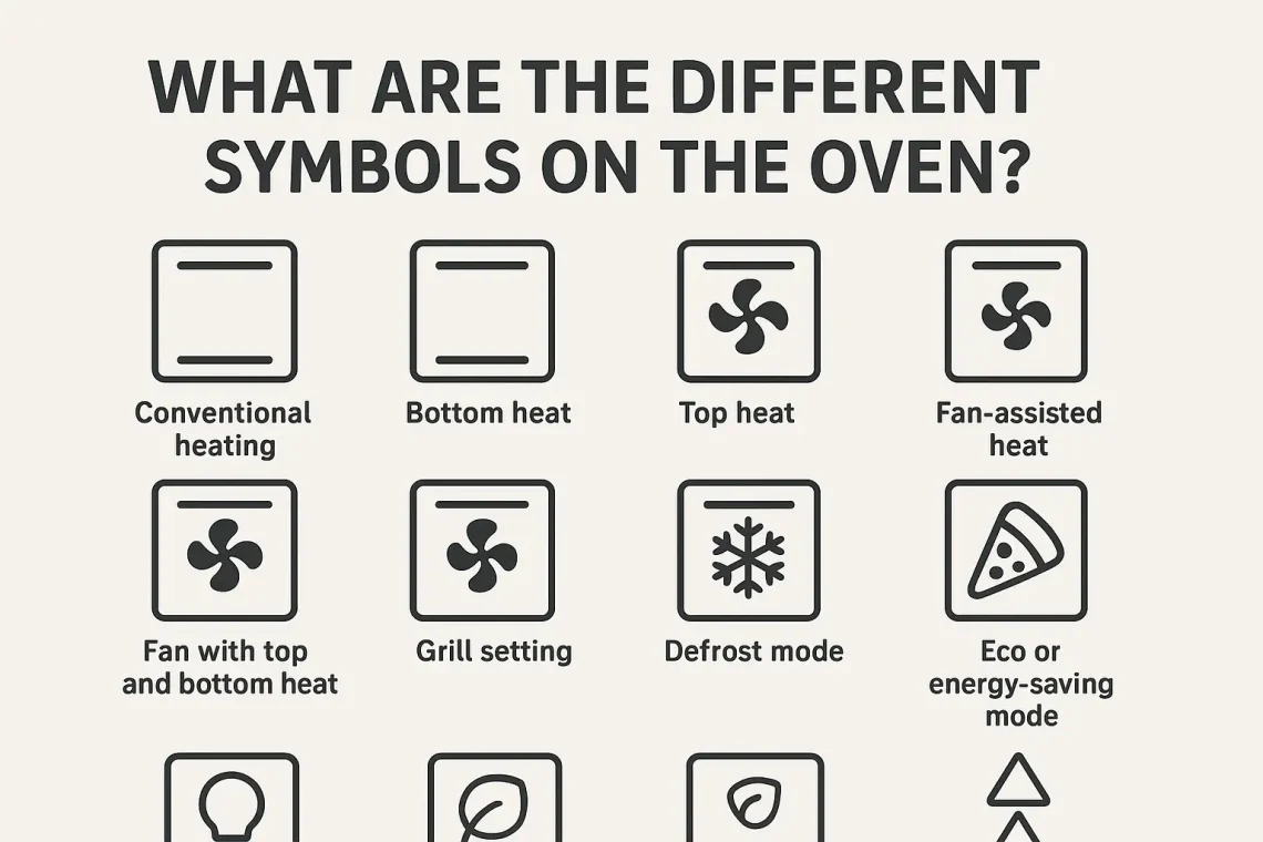 What Are the Different Symbols on the Oven