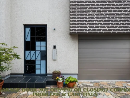 Garage Door Not Opening or Closing