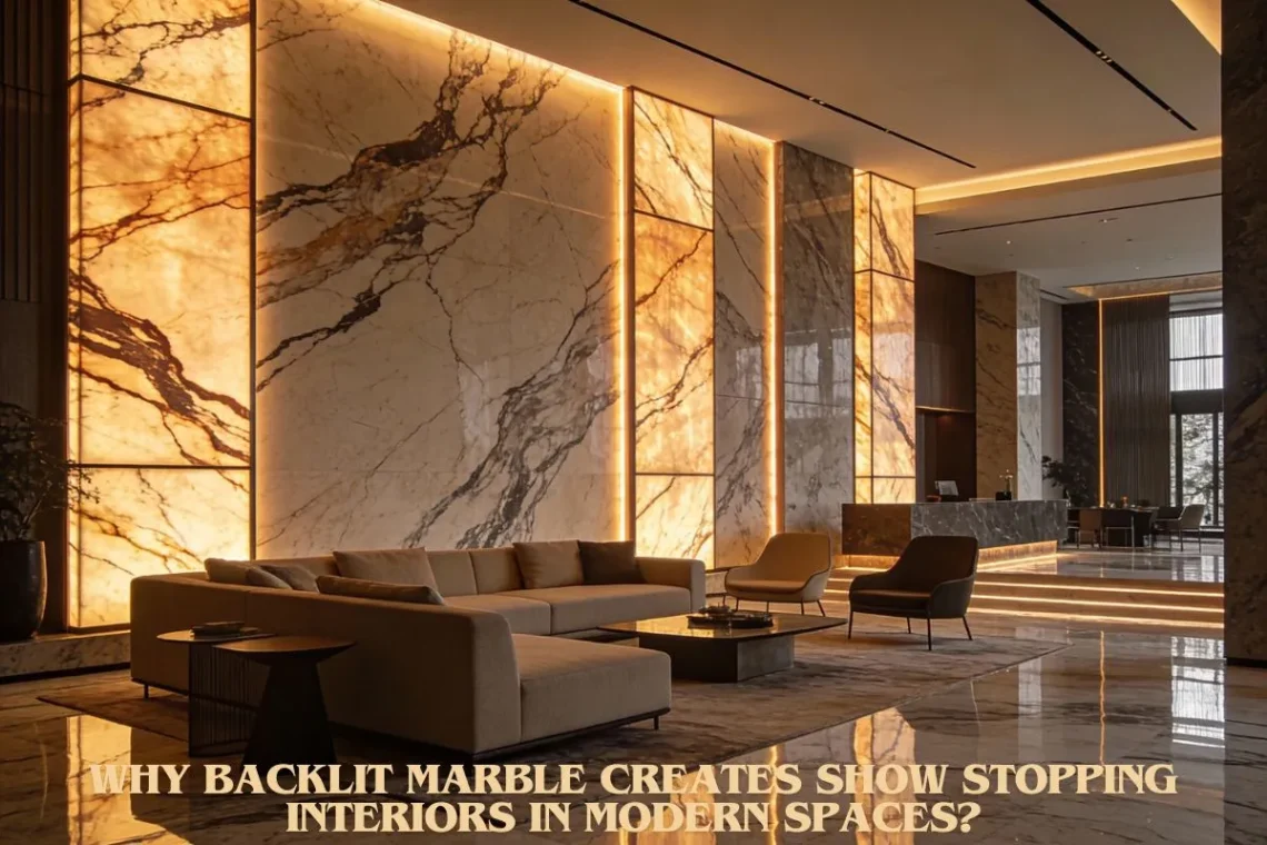 Why Backlit Marble Creates Show Stopping Interiors in Modern Spaces