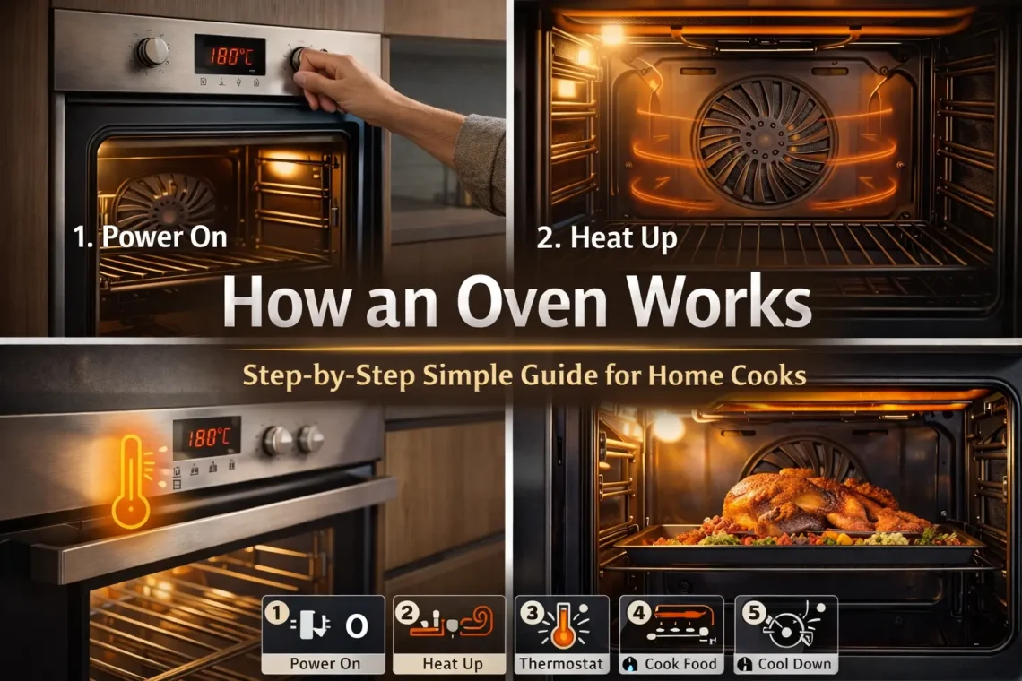How Does an Oven Work Step by Step